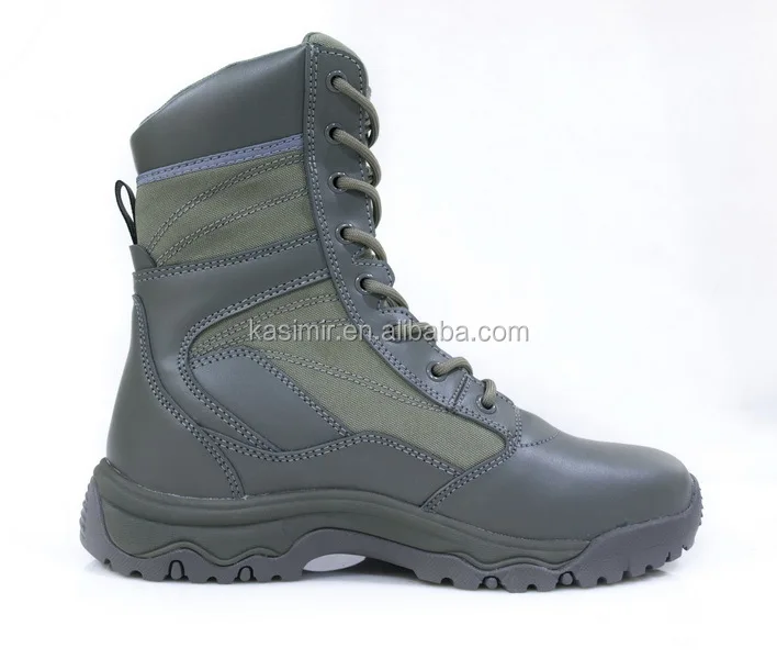 black leather military boots womens