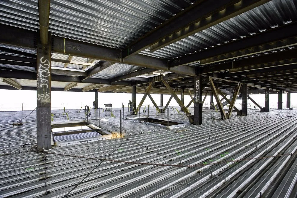 Building Material Corrugated Perforated Metal Steel Deck Plate Buy