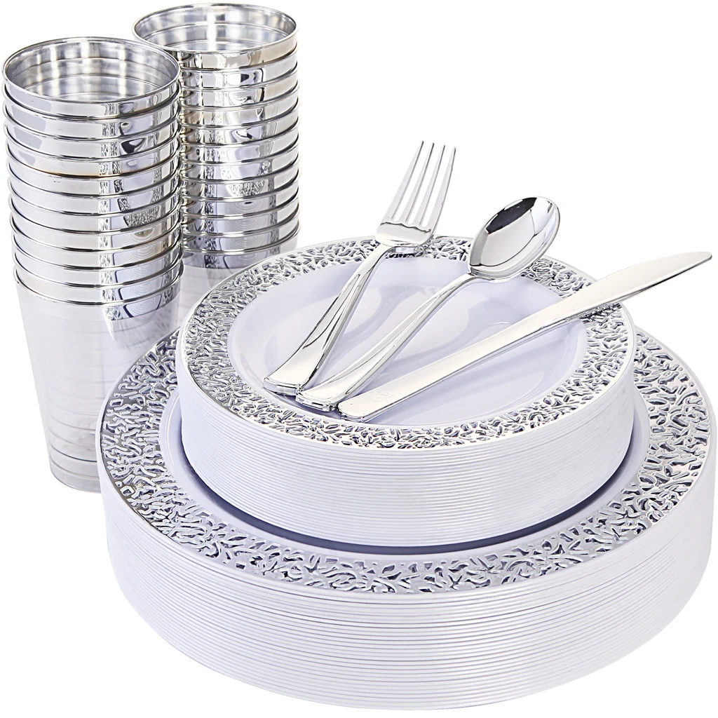 Superior Quality Heavyweight Bbq Disposable Plastic Dinnerware Sets ...