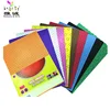 Colored Glitter/Dimond,punched,embossed A4 Eva Foam sheet with Euro standard