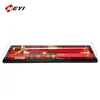 Custom Luxury Acrylic And Wood Base Long Sword Collection,Acrylic Sword Display Case
