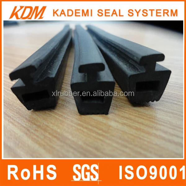 Good Heat Resistant Silicone Rubber Extruded Weather Proof Door Seals