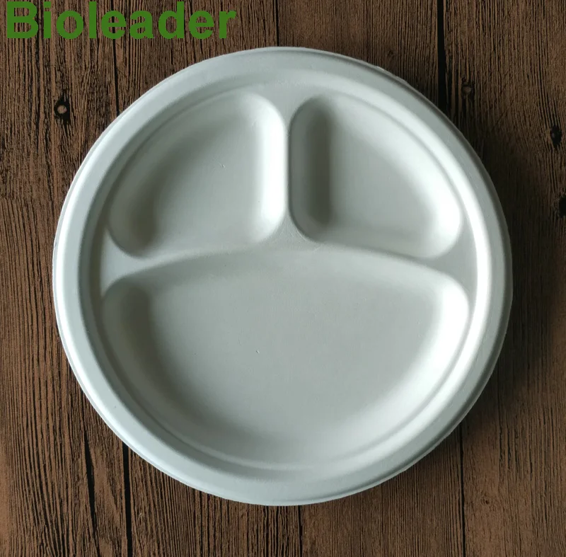 Disposable 3 Divided Compartment Paper Plates Buy Divided Paper