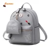 2 pcs set backpack and wallet women leather bag wholesale ladies