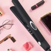 Lady Self-Use Favored Anion Care Steam Hair Straightener And Infrared Curler Auto Shut Off