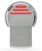 Medical device head lice comb with stainless steel teeth