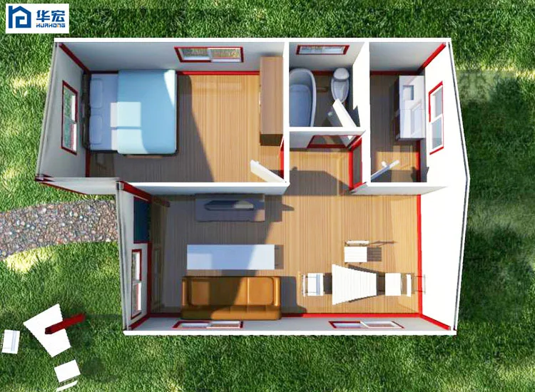 Customized Low Cost Mobile Small House Plans And Smart Home View Xinshe Product Details From Weifang Huahong Steel Structure Engineering Co Ltd On Alibaba Low Cost Mobile Small House Plans