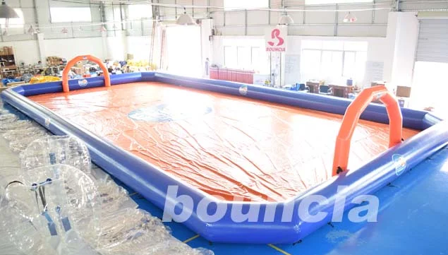 Human Inflatable Bumper Bubble Ball Arena, Sport Arena For Bubble Football