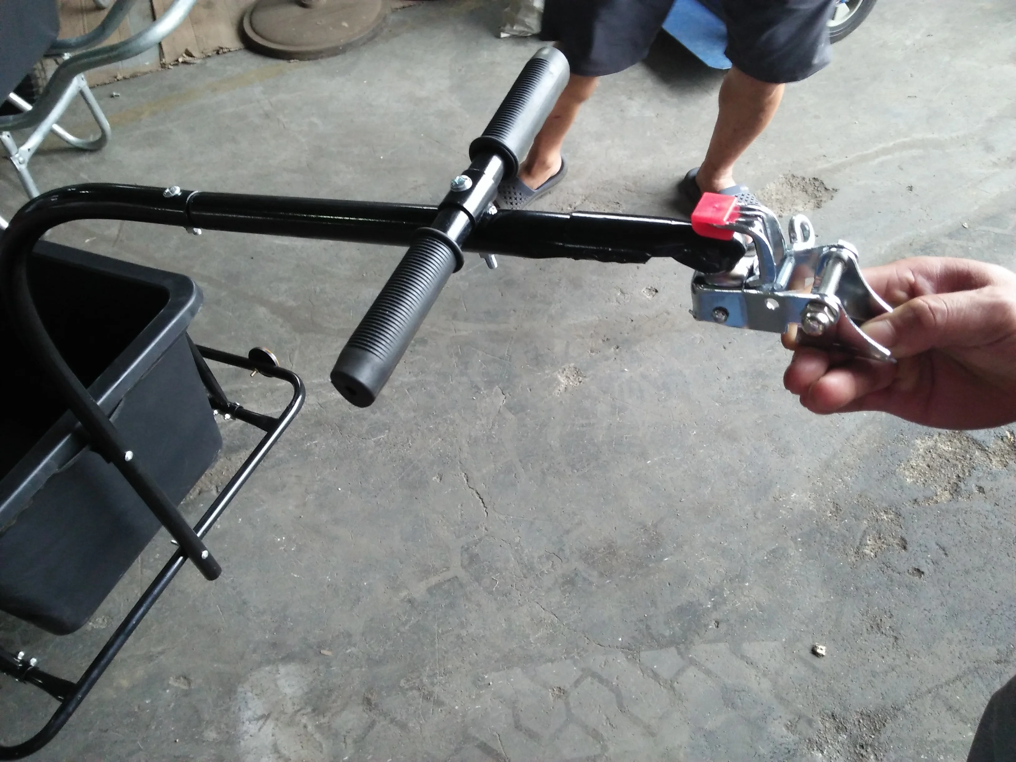 90l Plastic Bin Bike Trailer Cargo,Bicycle Trailer Buy