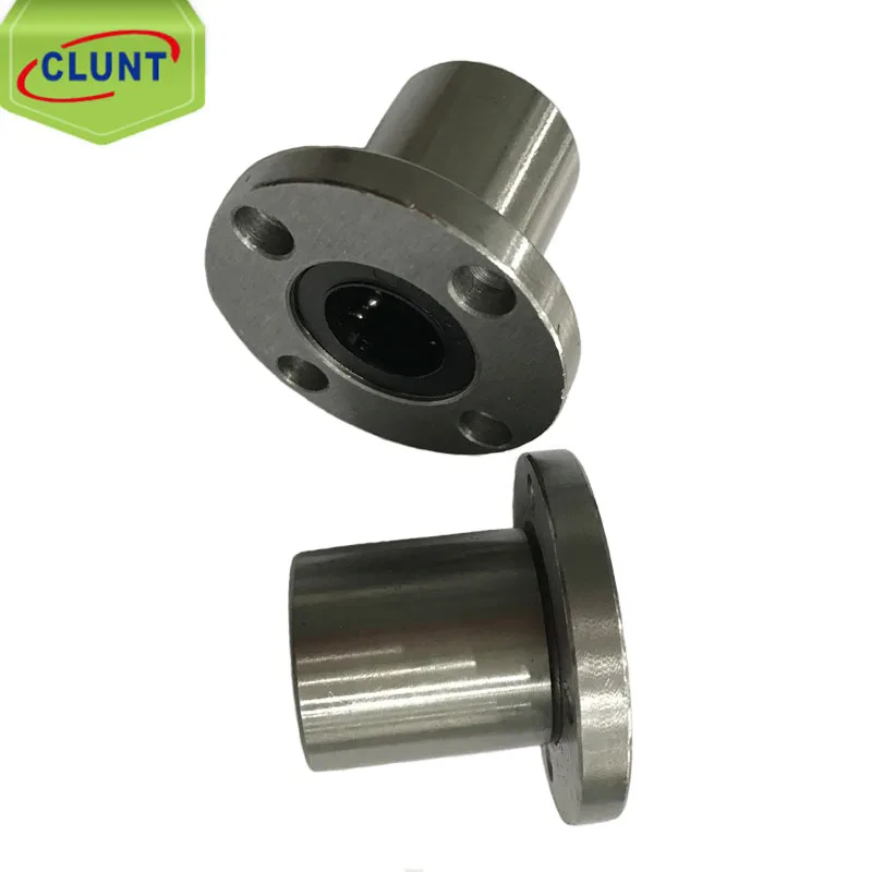 2pcs LMH12UU 12mm H Flange Linear Bearing Ball Bushing 12x21x30mm CNC Parts