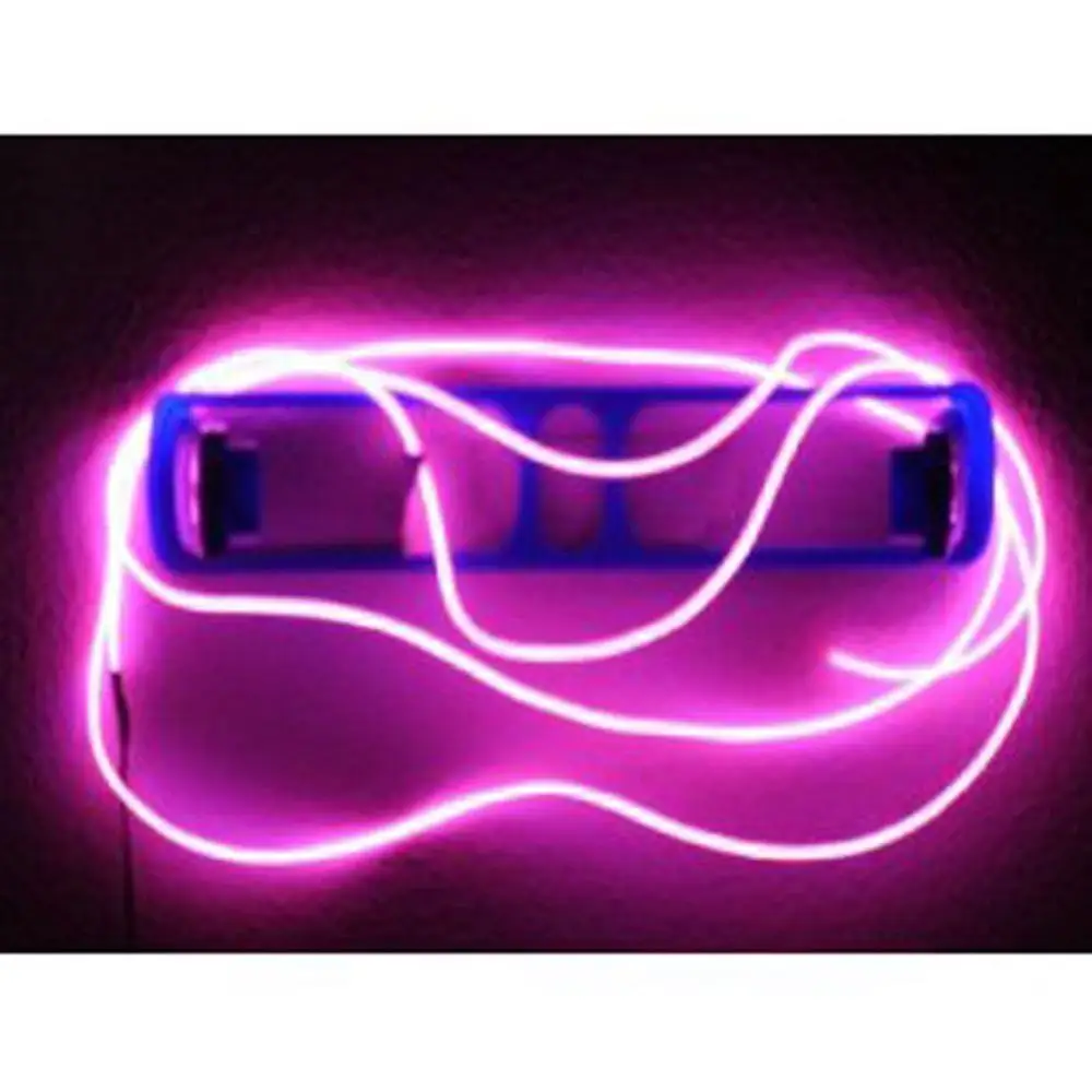 Neon Glow Flexible EL Strip Tube Wire Light Rope Decoration for Shoe Party Dance Car