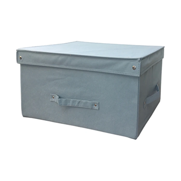 folding storage boxes with lids