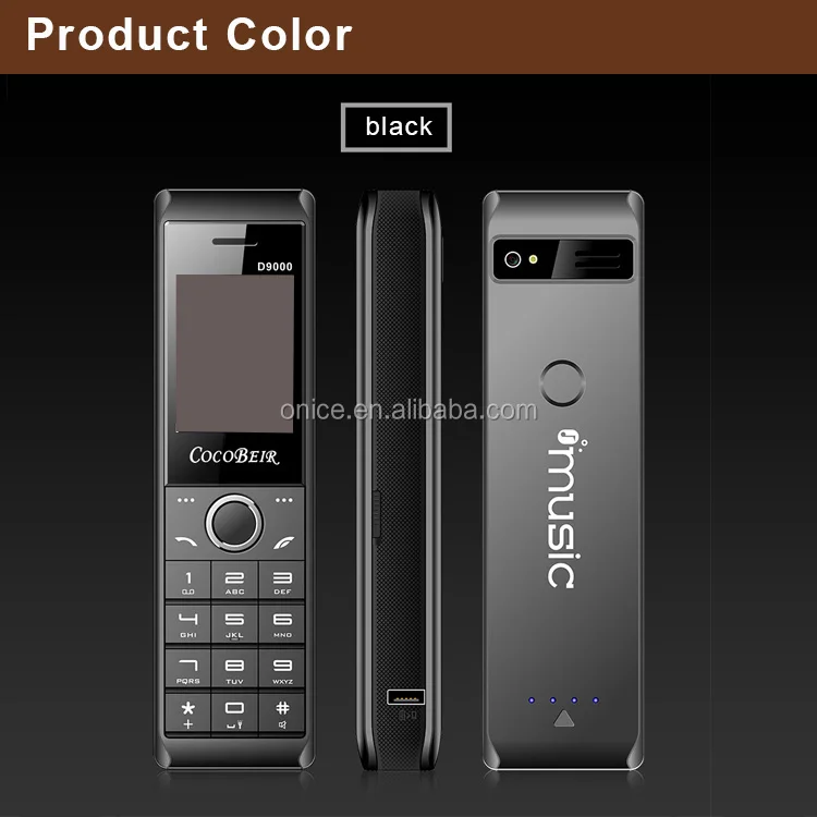 Cocobeir Gsm Big Battery Phone D9000 Dual Sim 2.4 Big Sound And Speaker Mobile Phones With Price