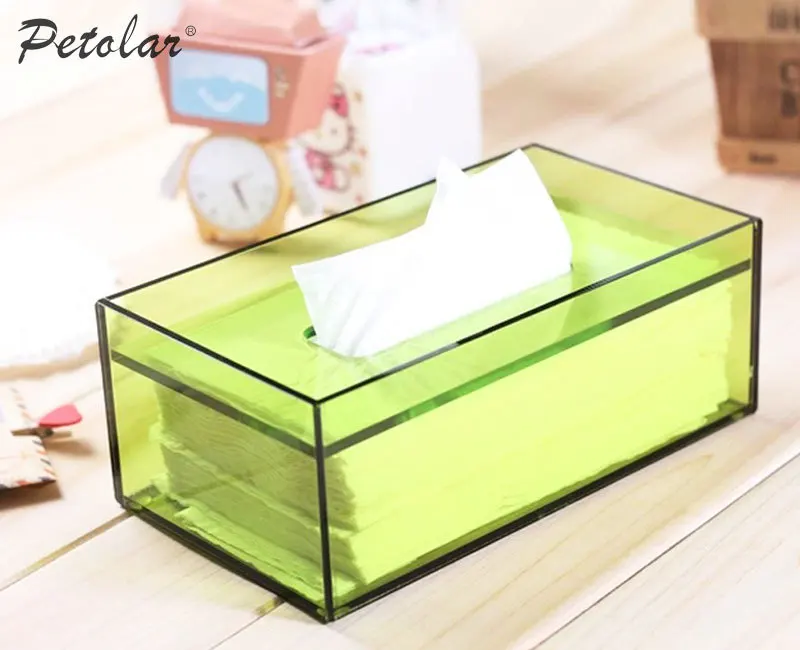 caja de la cubierta de tejido cajas de acrilico en monterrey-Estantes