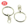 Nickle color ready item 8 shape connecting hook metal key ring