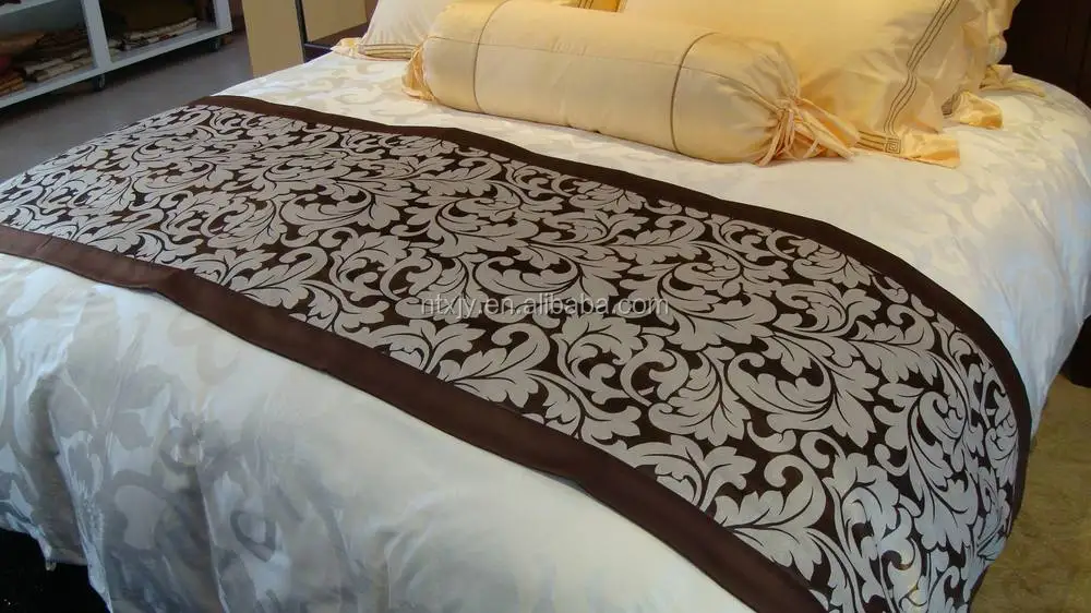 5 Star Hotel Bed Runner High Grade Noble And Graceful Buy Hotel Bed