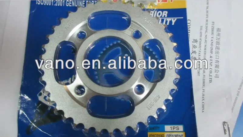 xr150L xr200 xr250 motorcycle sprocket and chain kits