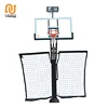 Basketball Court Hoop Backstop Net and LED Light Combination System
