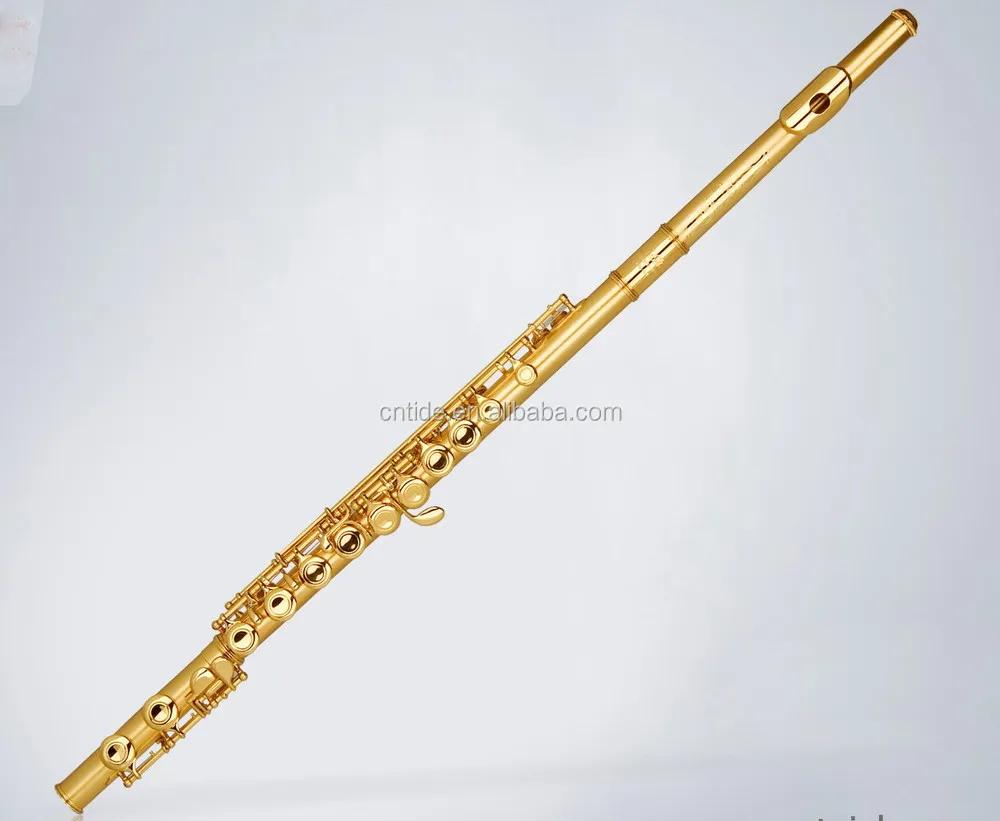 Wholesale Beautiful Engraving Gold Plated C Key Flute Buy Flute,16