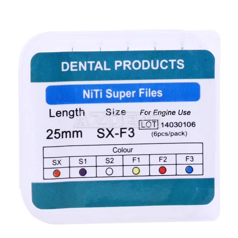 types of dental endo files