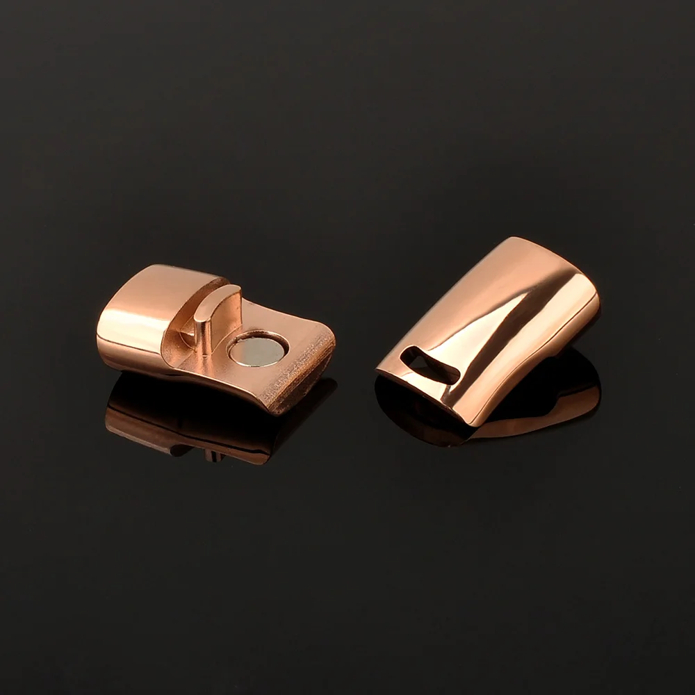 Wholesale New Design Stainless Steel Magnetic Clasp Bracelet Silver Clasp