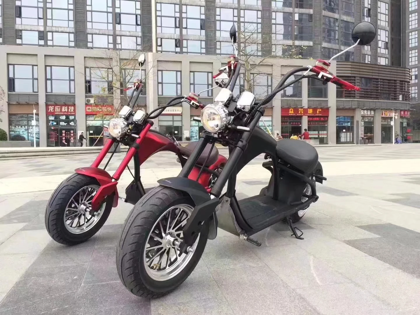 Электрический мотоцикл citycoco 2000w