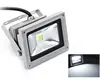10W LED Flood Light Warm White Waterproof Black Outdoor Garden Lamp