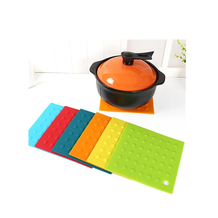 High Quality Ecofriendly Silicon Table Mat Induction Cooker Mat