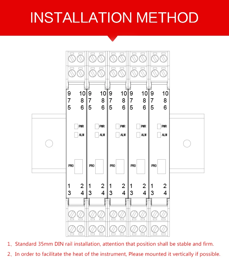 NPEXA-G21 PT100 Thermal resistance safety barrier input isolated explosion-proof safety barrier
