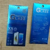Customized screen head card paper phone screen protector packaging/tempered glass package