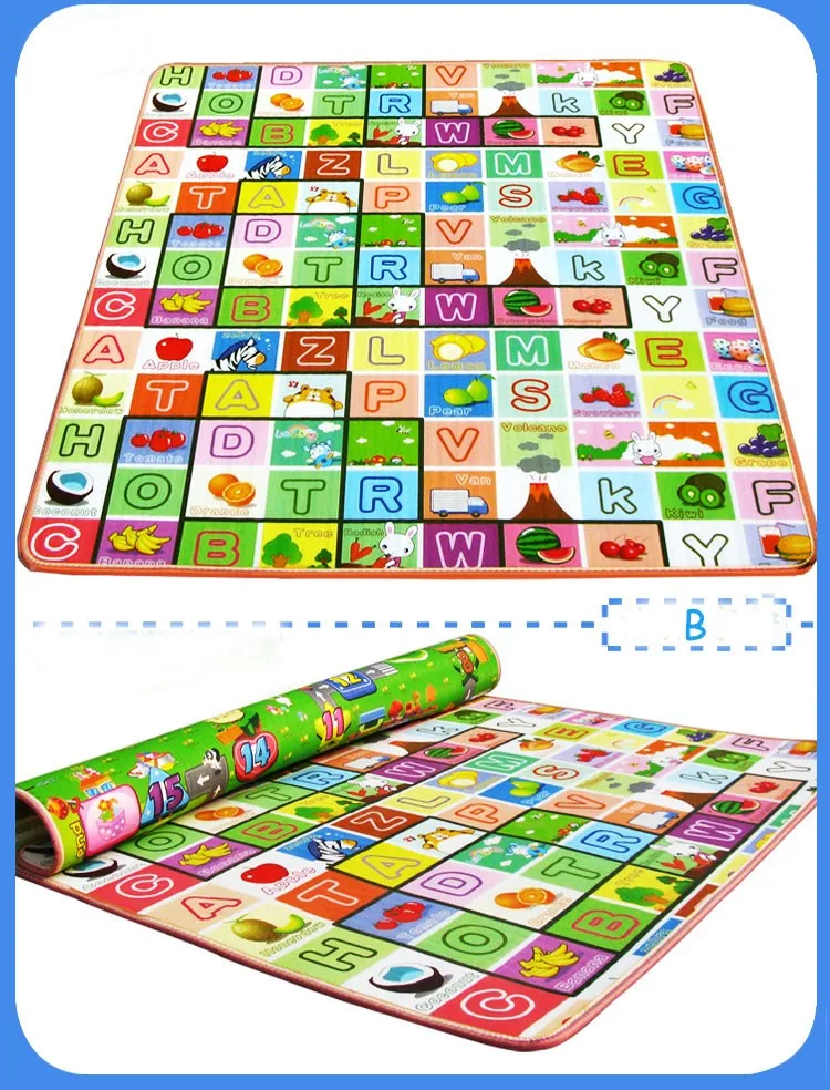Large Playing Mat Safety Baby Toy Kids Play Mat Cheap Baby Play Mats