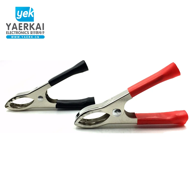 crocodile clip crimp connection