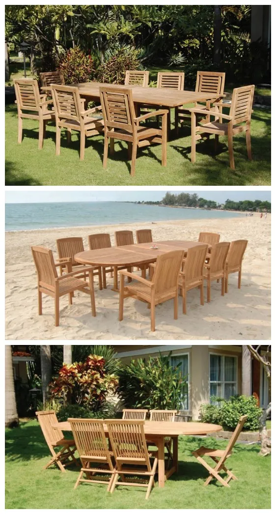Wholesale outdoor teak garden furniture