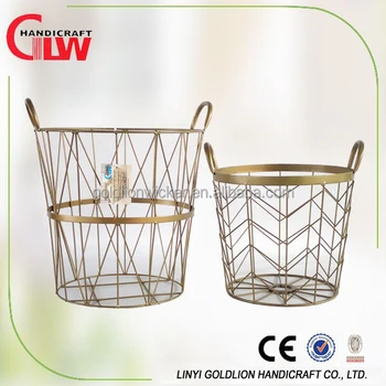 Cheap Decorative Wire Basket Metal Basket Gold Wire Basket Buy