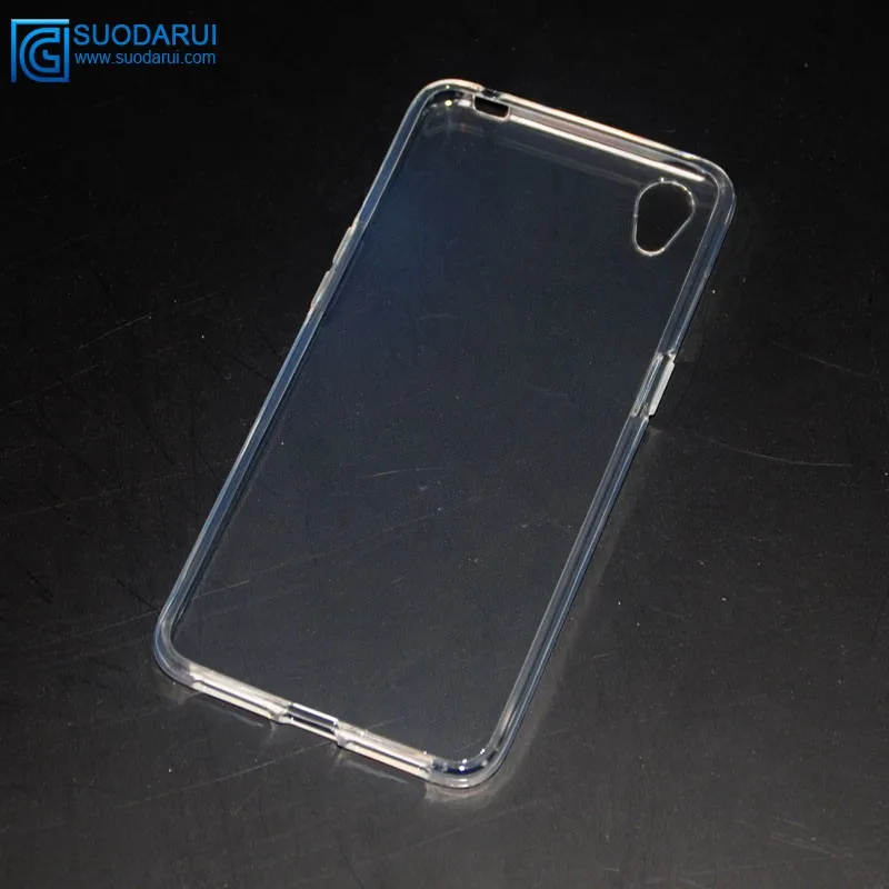 Silicon Clear TPU cover For OPPO A37 transparent case
