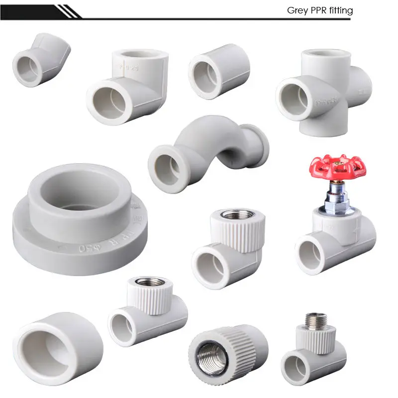 Hot sale high quality 75mm ppr pipe fittings plumbing materials