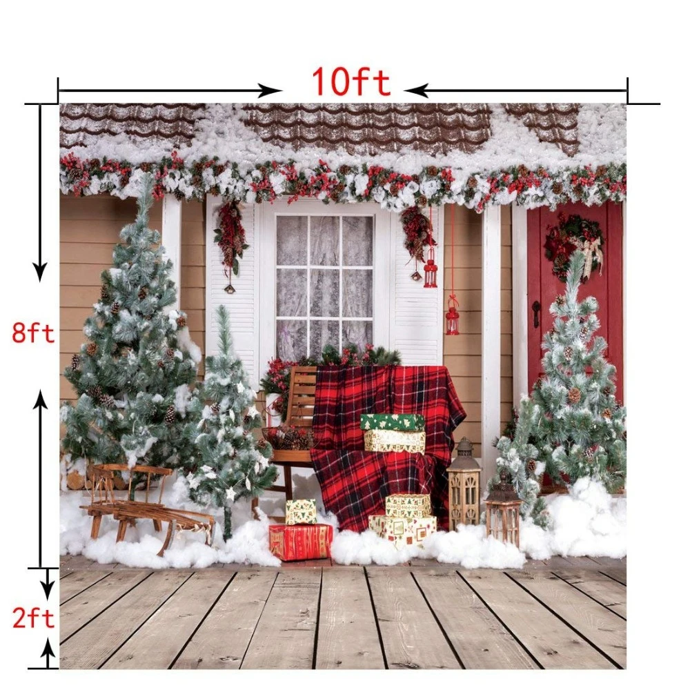 3D Christmas plates christmas scenic newborn baby photo props and photography backdrops