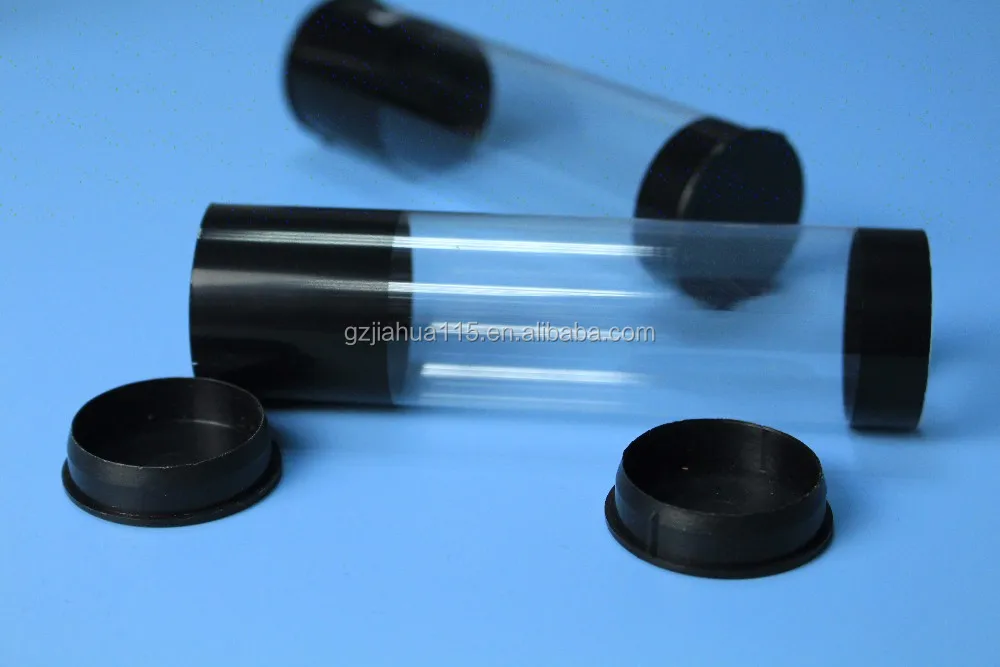 Plastic Clear Tubing With End Caps Buy Plastic Clear Tubing With End