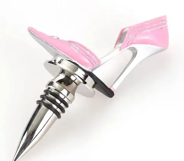 New Christmas Gifts 2017 Fashion Cool Metal High Heel Shoe Wine Stopper Women Best Favors New Christmas Gifts 2017 Fashion Cool Metal High Heel Shoe Wine Stopper Women Best Favors