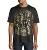 MGOO Streetwear Pullover Short Sleeve Custom Graphic Foil Print T Shirt