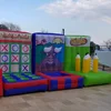 hot sales 4 in 1 inflatable shot basketball game,inflatable shooting game with cheap price for carnival