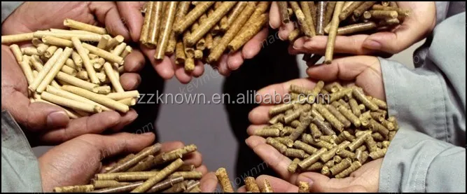 High quality of 100~500 kg/h diesel type sawdust compressing machine / wood fuel pellets compressing machine