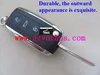 High quality totally new uncut blade 433 mhz B 3 button flip remote key (EWS3-ID44 chip)/ (EWS4-ID46 chip) HU92