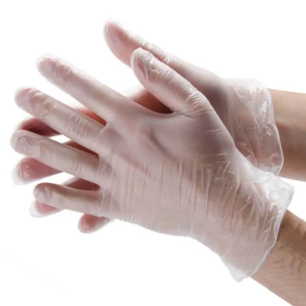 consumables supplies hospital clinic powder free vinyl glove