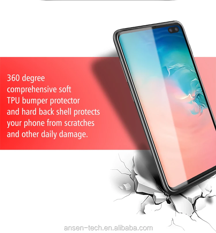 For Samsung Galaxy S10 Plus 5000 mAh S10 Plus Power Phone Case External Battery Case Backup Power Charger For S10 Samsung - ANKUX.COM