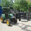 Farm tractor mounted universal hay bale gripper holder clamp frond end loader with bale grab for tractor on sale