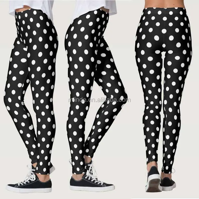 pattern gym leggings