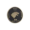 Best selling products newly design fashion collecting round shape printing die cast unique coin price