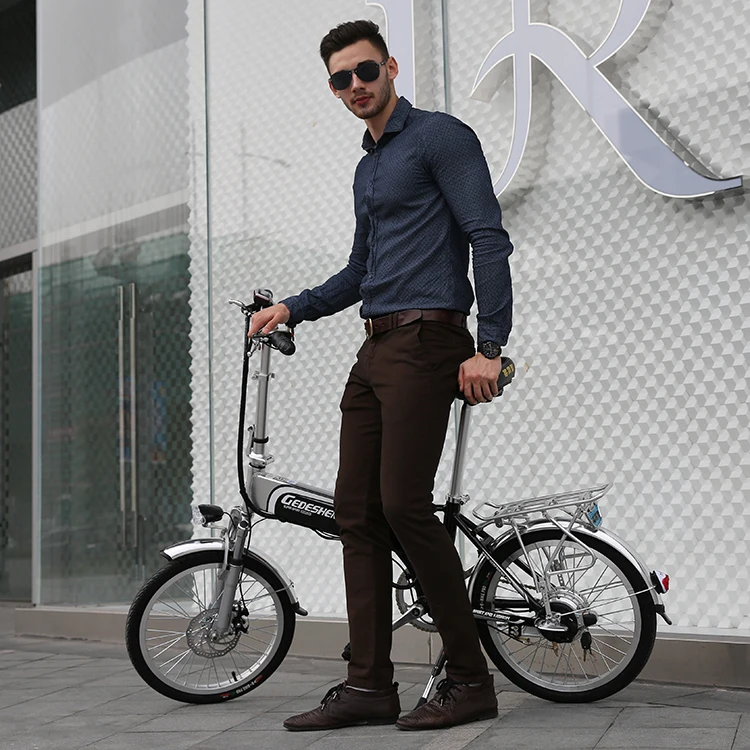 Men's City Electric Bike Pakistan China Bangladesh Easy Man Green City