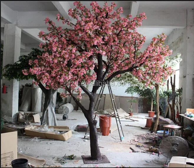 屋内の家の装飾のためのミニ偽の桜の木鉢植えの偽の花の木 Buy ミニ偽桜の木 鉢植え偽花ツリー 偽の木のための屋内家の装飾 Product On Alibaba Com